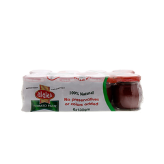 Al Alali Natural Tomato Paste 8 X 130 Gm