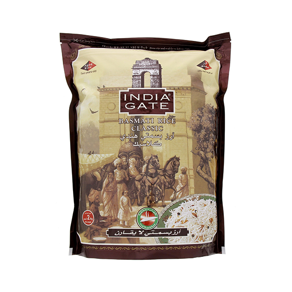 India Gate Classic Basmati Rice 2 Kg