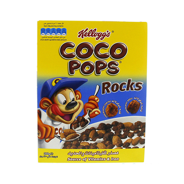 Kellogg's Coco Pops Rocks 350 Gm